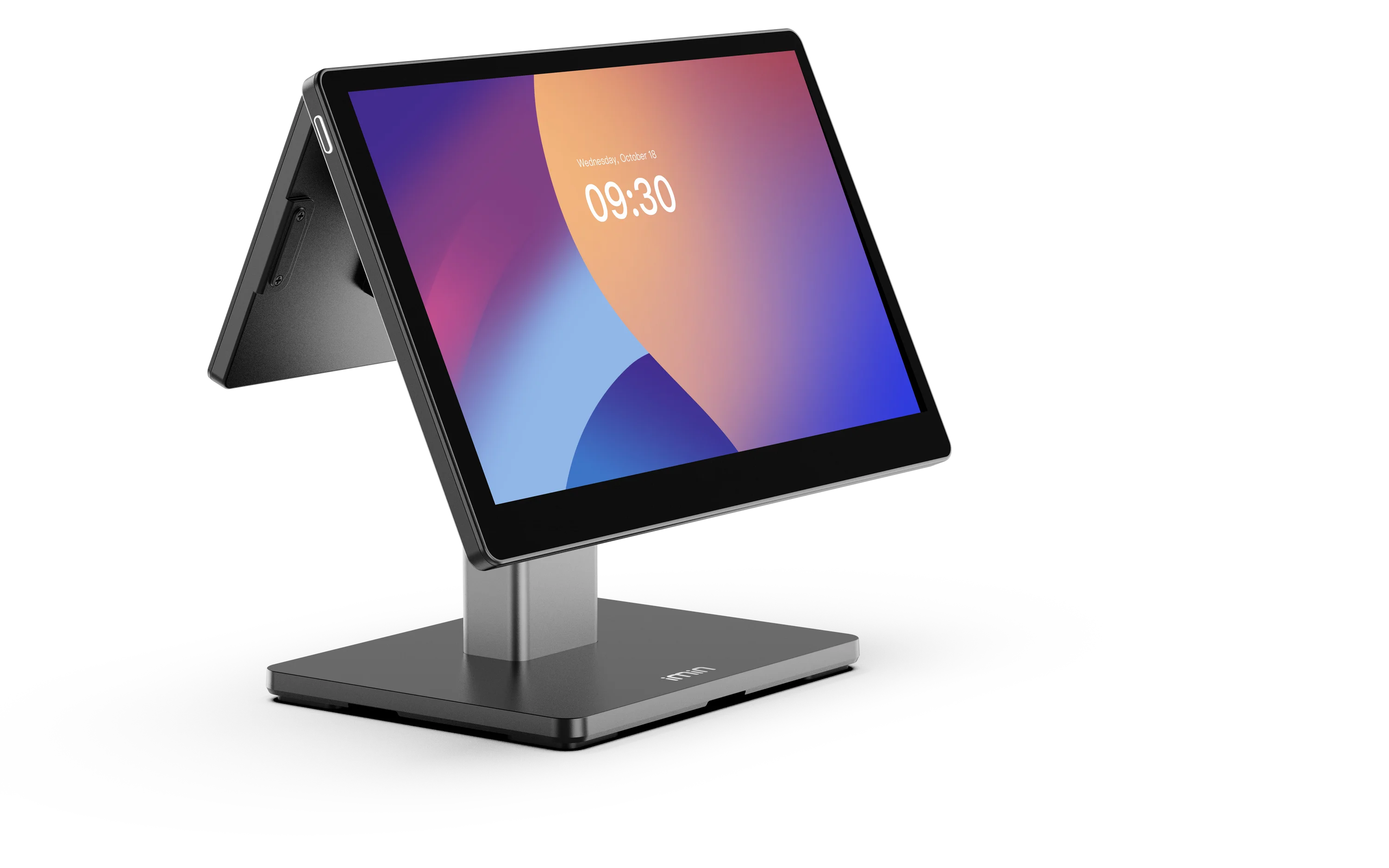 IMIN SWAN 2 ANDROID 13 8-CORE, 2.0GHZ 15.6"HD+10.1"HD WIFI6 BT 4GB+32GB BLACK