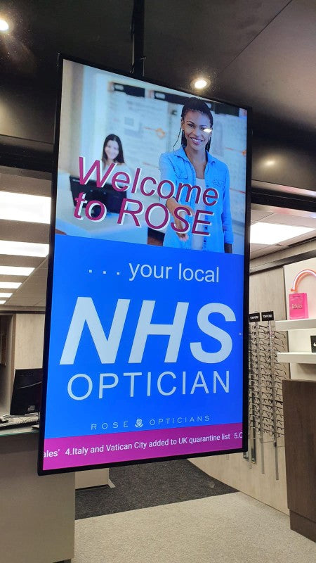 43" HIGH VIBRANCE ANDROID ADVERTISING DISPLAY