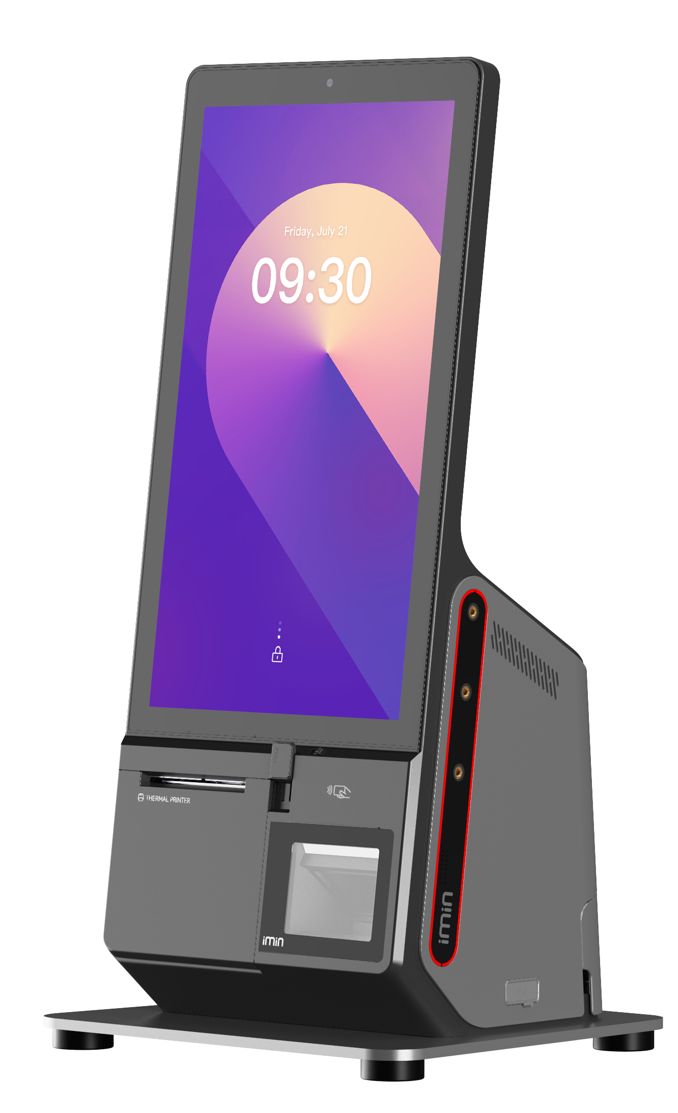 IMIN HERON 1 MINI ANDROID 15 8-CORE, 2.0GHZ 15.6" WIFI 6 BT NFC 80MM PRINTER SINGLE CAMERA STANDARD SCANNER GMS BLACK 4GB+64GB