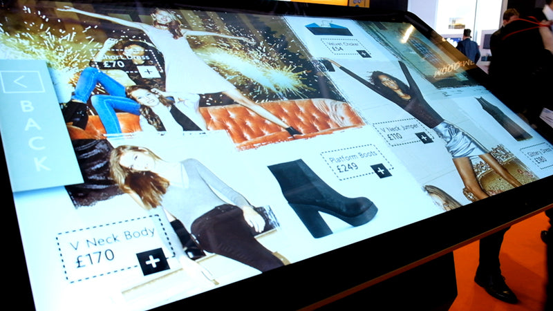 50" WINDOWS PCAP TOUCH SCREEN KIOSK