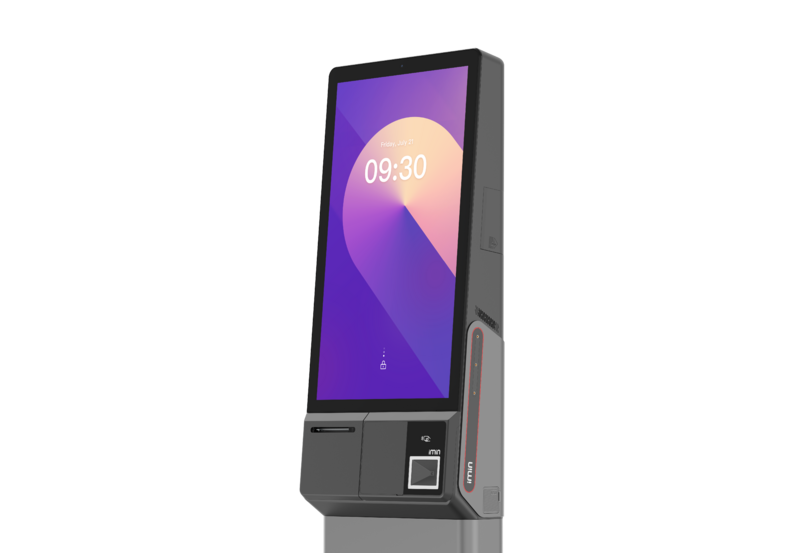 IMIN HERON 1 (RETAIL EDITION) ANDROID 15 8-CORE, 2.0GHZ 23.8" WIFI 6 BT NFC 80MM PRINTER DUAL CAMERA RETAIL SCANNER GMS BLACK 8GB+128GB