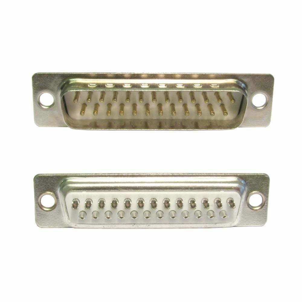 25 WAY 'D' MALE PLUGS