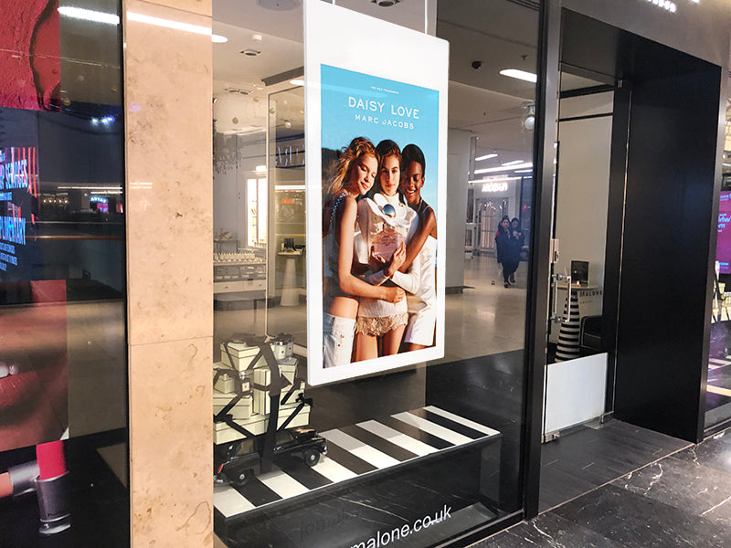 43" Hanging Double-Sided Window Display