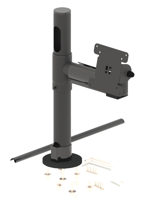 POSPOLE KIT - BASE POLE AND ARM WITH VESA MOUNT