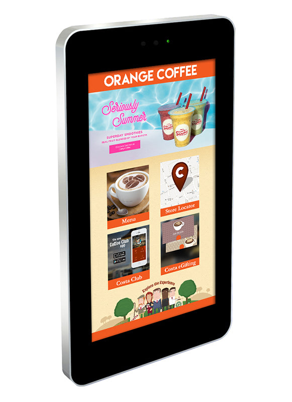 75" WALL-MOUNTED OUTDOOR DIGITAL ADVERTISING DISPLAY
