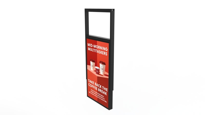 55" Ultra High Brightness Hanging Double-Sided Display [Black]