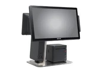 SAM4S FORZA225S POS TERMINAL 15" DISPLAY BLACK & GOLD J6412 NO O/S