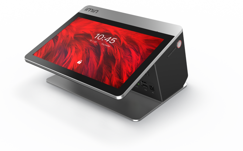 IMIN  FALCON 1  ANDROID 11  10.1"  SECONDARY 2.4"  8-CORE 2.0GHZ  0.3MP CAMERA  80MM PRINTER  WIFI  LTE  BT  GNSS  NFC  4GB+32GB  BLACK  GMS
