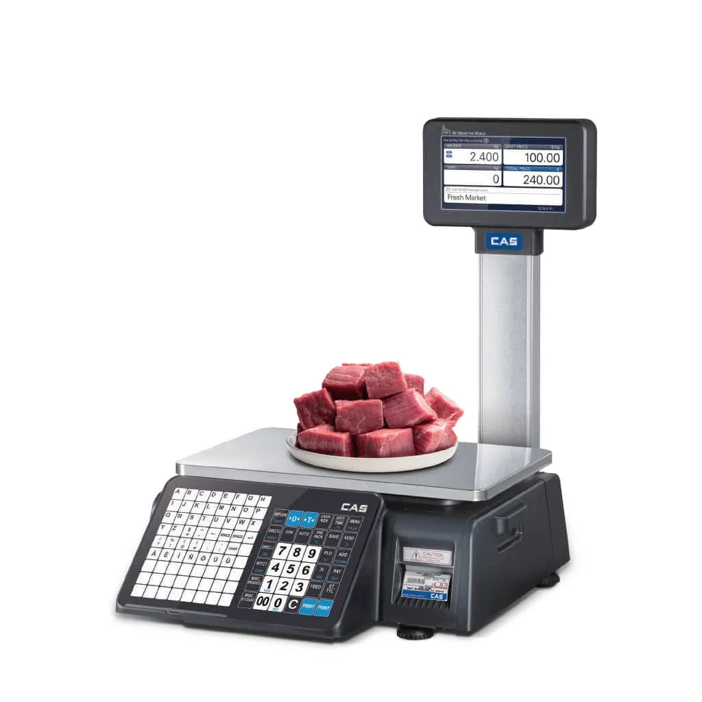 CAS CN1 FLAT LABEL PRINTING SCALE