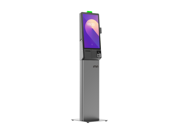IMIN  HERON 1 (RETAIL EDITION)  ANDROID 15  8-CORE, 2.0GHZ  23.8"  WIFI 6  BT  NFC  80MM PRINTER  SINGLE CAMERA  RETAIL SCANNER  GMS  BLACK  4GB+64GB