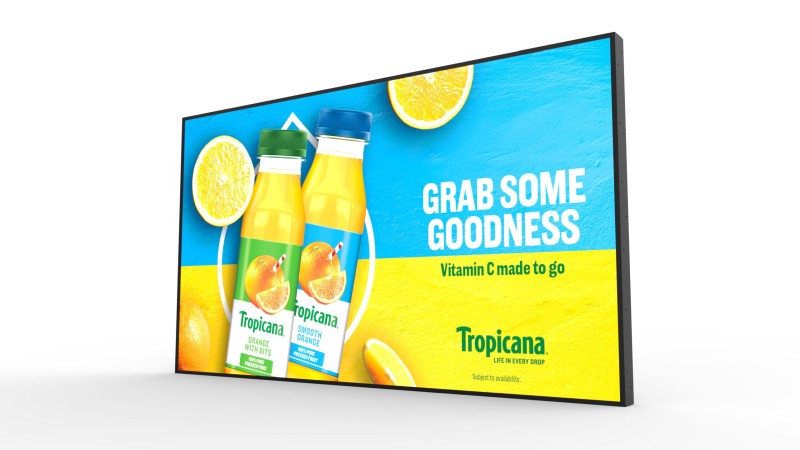 75" ULTRA HIGH BRIGHTNESS WINDOW DISPLAY