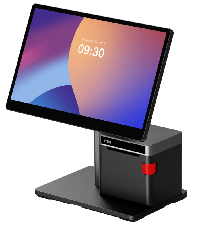 IMIN  SWAN 2 (PRINTER)  ANDROID 13  8-CORE, 2.0GHZ  15.6"FHD  WIFI6  BT  NFC  80MM PRINTER  GMS  4GB+64GB  BLACK