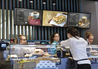 55" NETWORK DIGITAL MENU BOARD