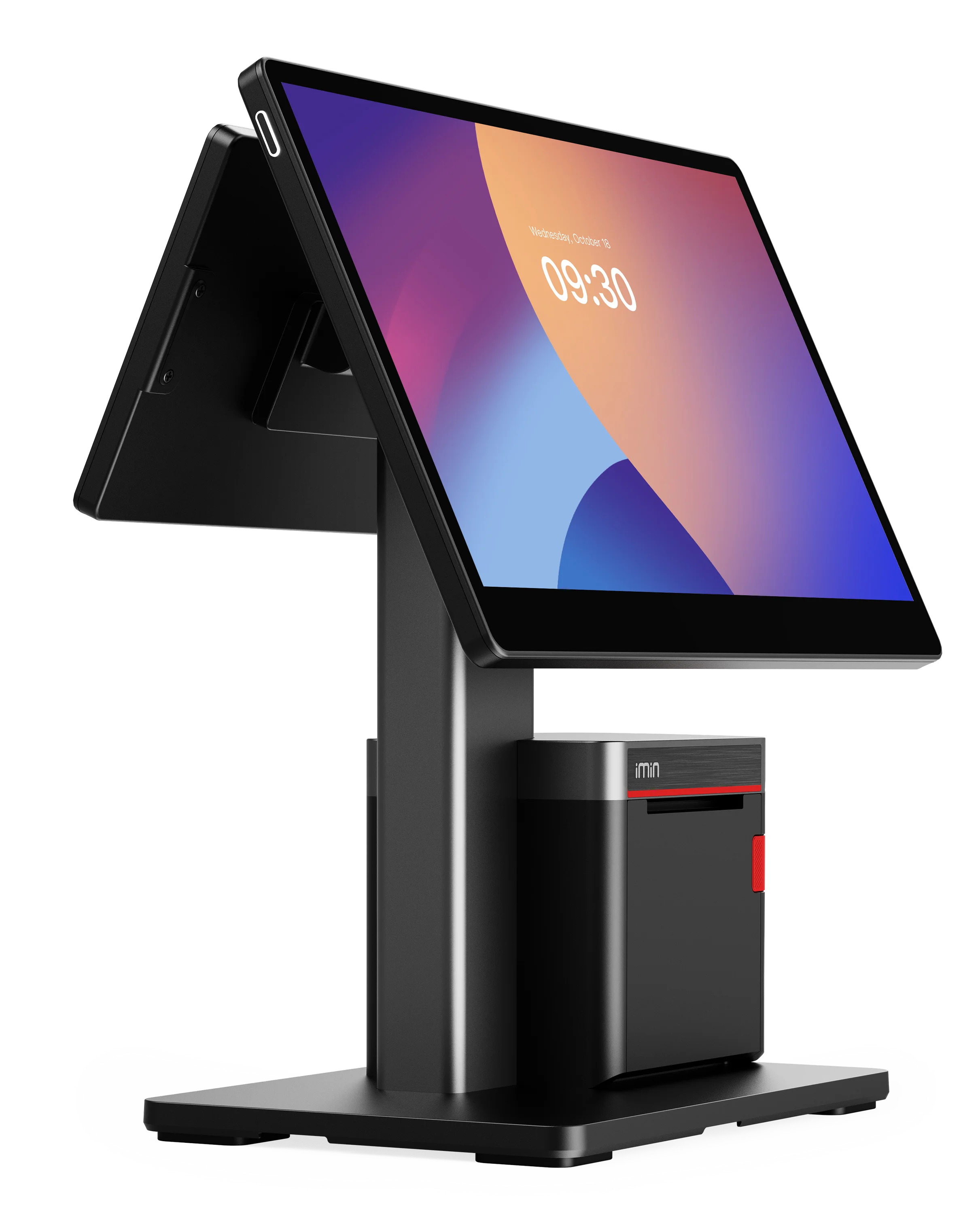 IMIN  SWAN 2 (PRINTER)  ANDROID 13  8-CORE, 2.0GHZ  15.6"FHD  WIFI6  BT  NFC  80MM PRINTER  GMS  4GB+64GB  BLACK